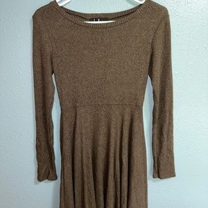 Women's Dark Green Lulu's Long Sleeve Dress